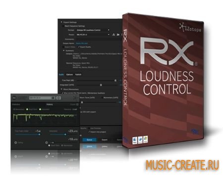 iZotope RX Loudness Control v1.03a (Team R2R) - плагин для контроля громкости