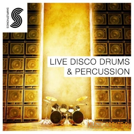 Samplephonics - Live Disco Drums and Percussion (ACiD WAV) - сэмплы ударных