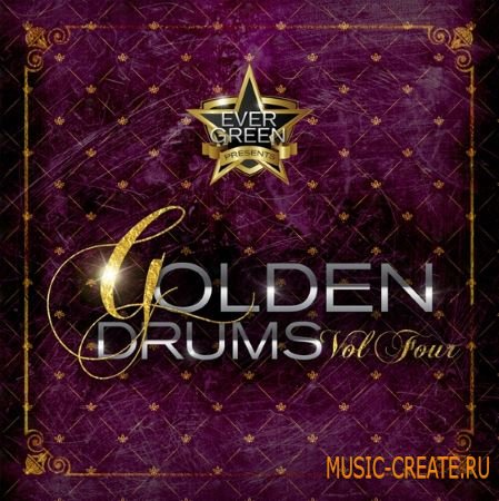 Evergreen Golden - Drums Vol.IV (WAV) - сэмплы ударных