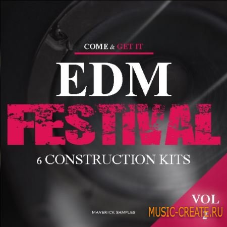Maverick Samples - EDM Festival Vol.2 (WAV MiDi) - сэмплы EDM