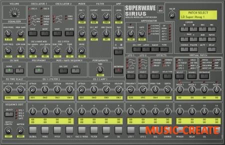 SuperWave - Sirius v1.0 (Team R2R) - синтезатор