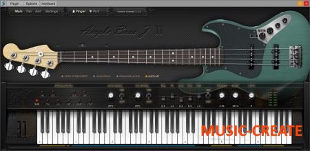  Ample Sound - ABJ2 v2.0.3 WiN/OSX (Team R2R) - виртуальная бас-гитара Fender Jazz Bass