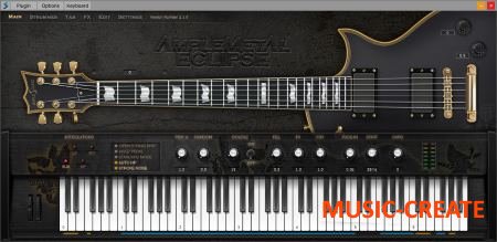 Ample Sound AME2 v2.5.5 WiN/OSX (Team R2R) - виртуальная гитара ESP Eclipse
