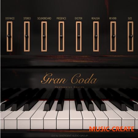 Hephaestus Sounds - Gran Coda V1.4 (KONTAKT) - библиотека фортепиано