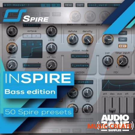 Audiozone Samples - InSPIRE Bass Edition (REVEAL SOUND SPiRE presets)