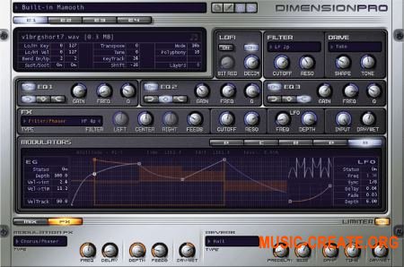 Cakewalk - Dimension Pro v1.5.5.16 (TEAM R2R) - синтезатор