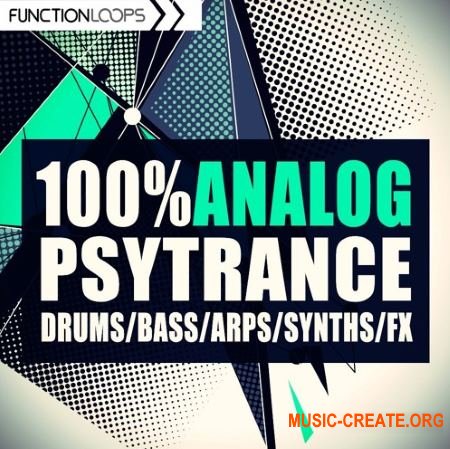 Function Loops - 100% Analog PsyTrance (WAV) - сэмплы PsyTrance