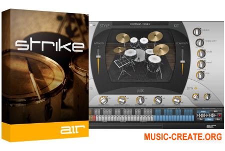 AIR Music Technology - Strike v2.0.7 (Team R2R) - драм инструмент, аранжировщик