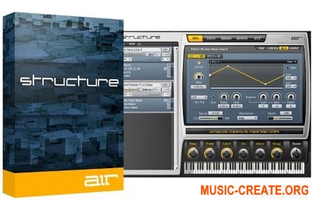 AIR Music Technology - Structure v2.0.7 (Team R2R) - многотембровый инструмент со звуками