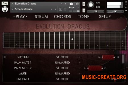 Orange Tree Samples - Evolution Dracus (KONTAKT) - библиотека звуков электрогитары