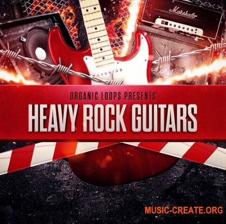 Organic Loops - Heavy Rock Guitars (WAV REX) - сэмплы рок гитар