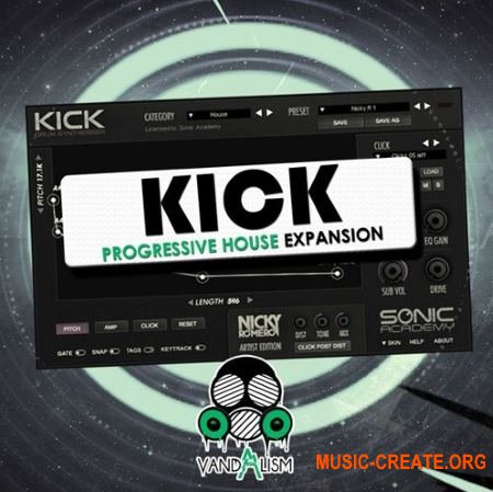 Vandalism - Kick Progressive House Expansion (SONiC ACADEMY KICK)