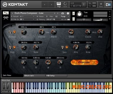 Replika Sound - Dark Piano Composer (KONTAKT) - библиотека кинематографических звуков