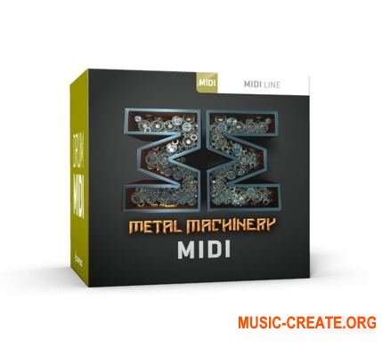 Toontrack - Metal Machinery WiN (MiDi) - для EZdrummer 2, Superior Drummer 2