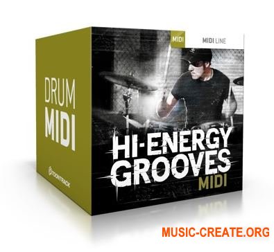 Toontrack - Hi-Energy Grooves WiN (MiDi) - для EZdrummer 2, Superior Drummer 2