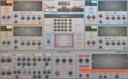 2nd Sense Audio - Wiggle v1.1.1 WiN / OSX (Team R2R) - синтезатор