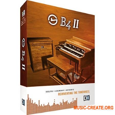 Native Instruments - B4 II v2.0.4 INTERNAL (Team R2R) - эмуляция органа Hammond B3