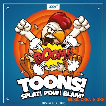 Boom Library - Toons (WAV) - звуки из мультфильмов