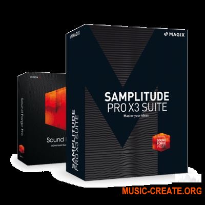 MAGIX - Samplitude Pro X3 Suite v14.0.1.35 (Team EQUiNOX) - секвенсор / мультитрек