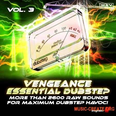 Vengeance - Essential Dubstep Vol.3 (WAV) - сэмплы Dubstep