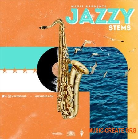 MSXII Sound The Jazzy Stems vol. 1 (WAV) - сэмплы Jazz
