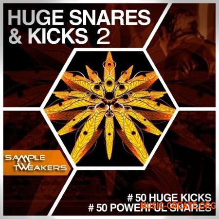 Sample Tweakers Huge Snares And Kicks Vol 2 (WAV) - сэмплы бас-барабанов, снейров