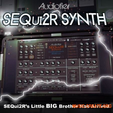 Audiofier SEQui2R Synth (KONTAKT) - библиотека звуков синтезатора