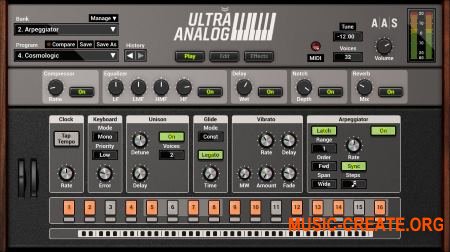 Applied Acoustics Systems Ultra Analog VA-2 v2.1.1 WIN OSX (Team AiR) - аналоговый синтезатор