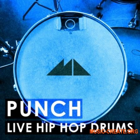 ModeAudio Punch Live Hip Hop Drums (WAV) - сэмплы Hip Hop