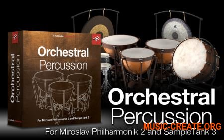 IK Multimedia Orchestral Percussion for SampleTank 3/4 - оркестровые перкуссии