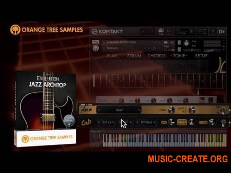 Orange Tree Samples Evolution Jazz Archtop (KONTAKT) - библиотека звуков джазовой гитары