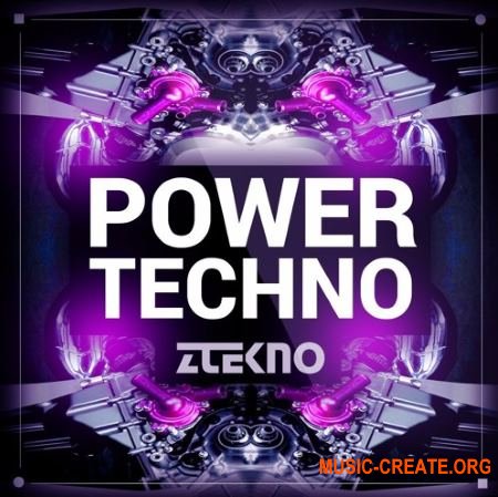 ZTEKNO Power TECHNO (WAV MiDi AiFF APPLE LOOPS SYLENTH1 MASSiVE) - сэмплы Techno, Tech House