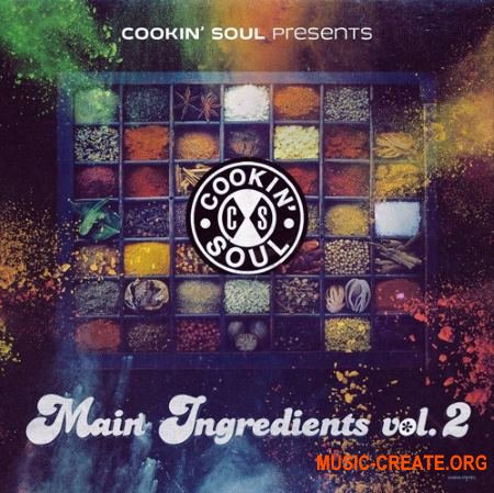 Cookin Soul The Main Ingredients Vol. 2 (WAV) - сэмплы ударных