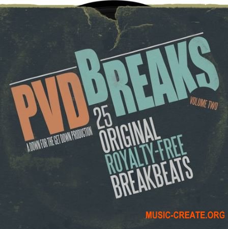 The Drum Broker PVD Breaks Vol. 2 (WAV) - сэмплы ударных