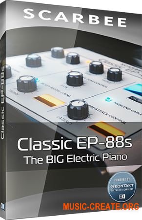 Scarbee Classic EP-88s (KONTAKT) - электрическое пианино