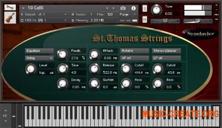 Digital Sound Factory Saint Thomas Strings (KONTAKT) - библиотека струнных