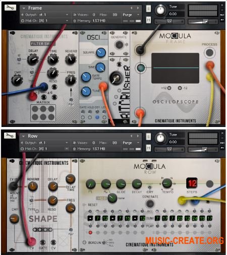 Cinematique Instruments Mociula Lab (KONTAKT) - виртуальный синтезатор