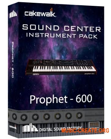 Digital Sound Factory Prophet-600 (KONTAKT) - звуки синтезатора Prophet 600