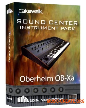 Digital Sound Factory Oberheim OB-Xa (KONTAKT) - звуки синтезатора Oberheim OB-Xa