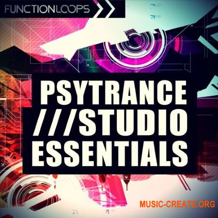Function Loops Psytrance Studio Essentials (WAV MiDi MASSiVE SPiRE SERUM SYLENTH1) - сэмплы Psytrance