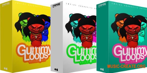 Empire Sound Kits Gummy Loops Vol 2-4 (WAV MiDi) - сэмплы Trap, Pop, Hip Hop