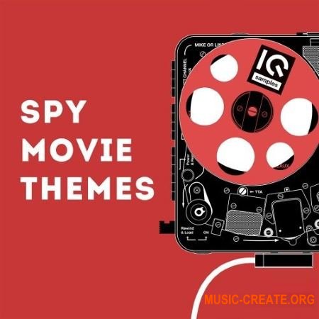 IQ Samples Spy Movie Themes (WAV) - кинематографические сэмплы