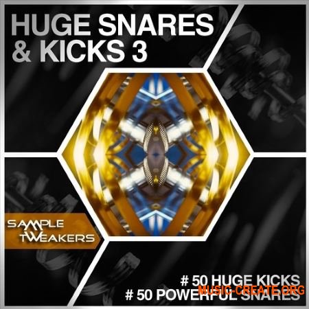 Sample Tweakers Huge Snares And Kicks Vol 3 (WAV) - сэмплы ударных
