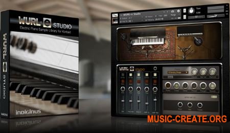 Indiginus WURL-e Studio (KONTAKT) - звуки электрического пианино