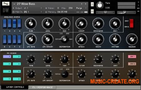 Hideaway Studio Bass Machine (KONTAKT) - виртуальный синтезатор