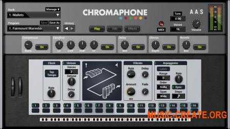 Applied Acoustics - Chromaphone v1.0.5 WIN OSX (Team AiR) - перкуссионный синтезатор