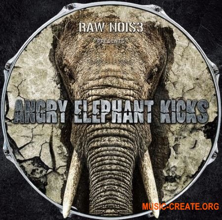 Raw Nois3 Angry Elephant Kicks (WAV) - сэмплы бас-барабанов
