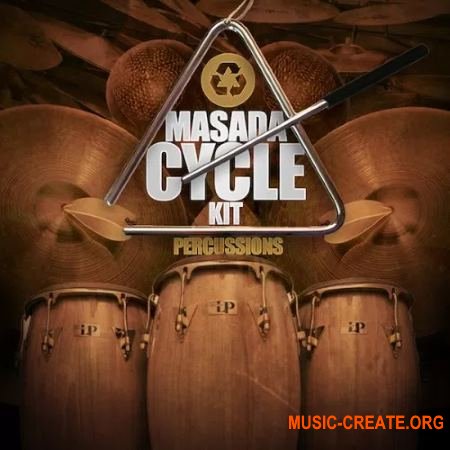 The Cycle Kit Masada Cycle Percussion Kit (WAV MPC) - сэмплы ударных