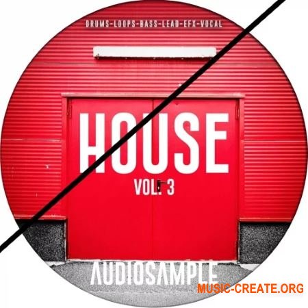 Audiosample House Vol 3 (WAV MiDi) - сэмплы House