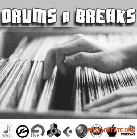 Digging Drums and Breaks (WAV) - сэмплы ударных